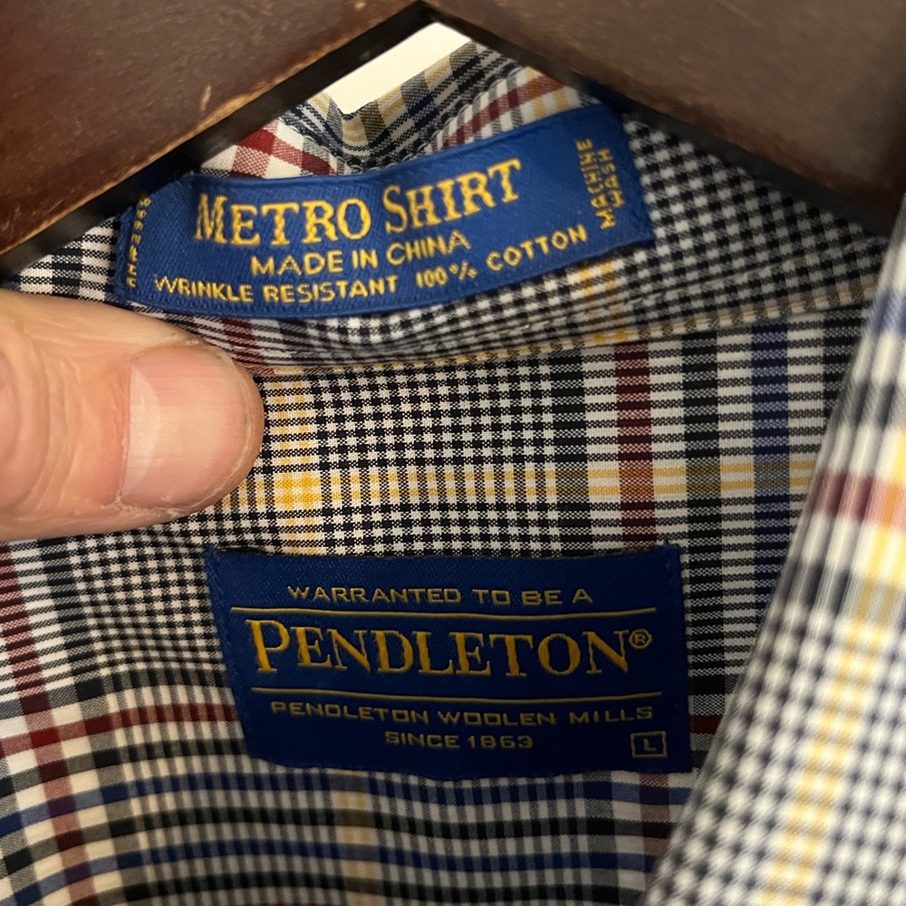Pendleton Metro Shirt Button Down - image 5